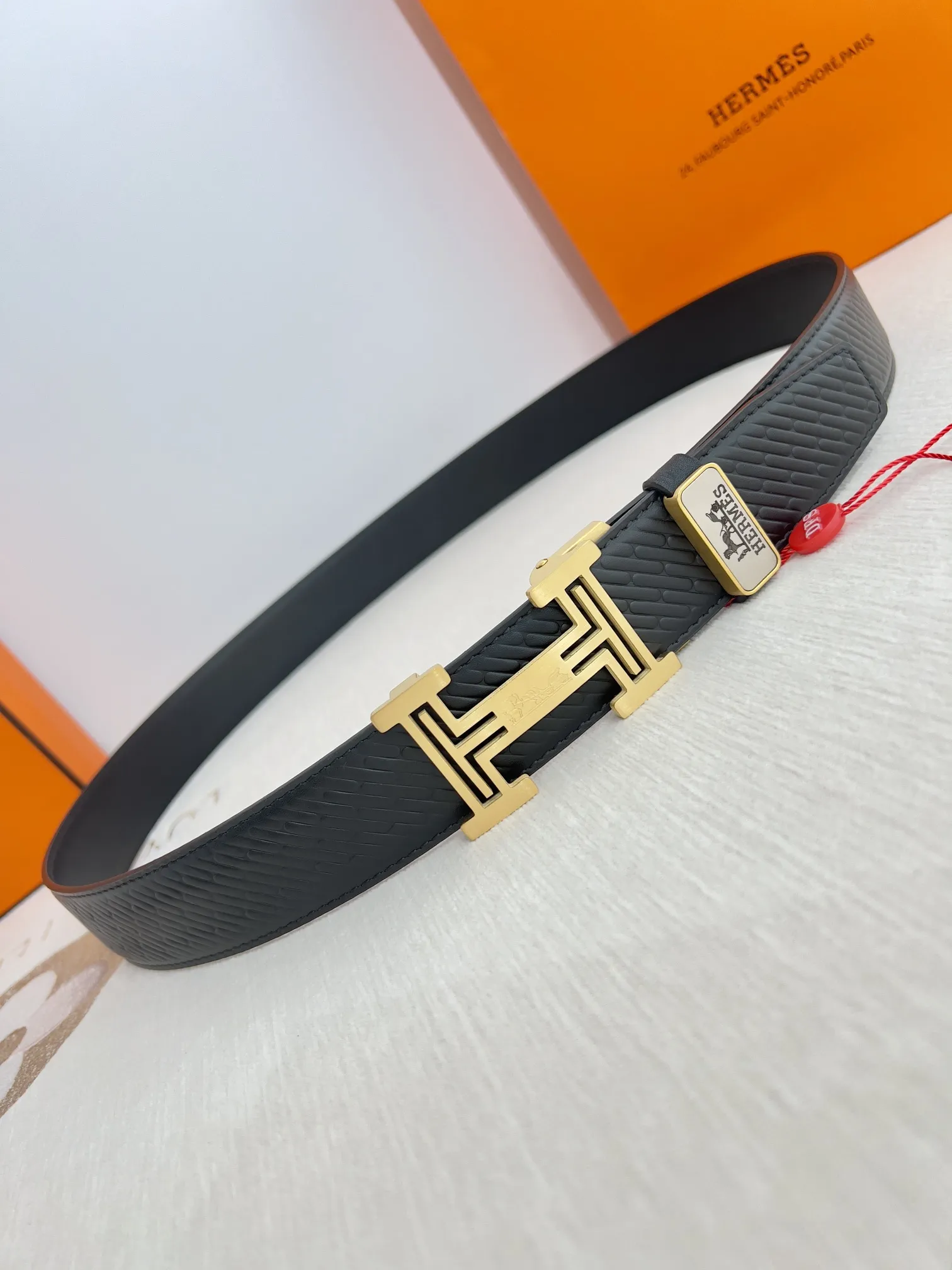 【Hermès】(エルメス) 3.5cmベルト メンズ