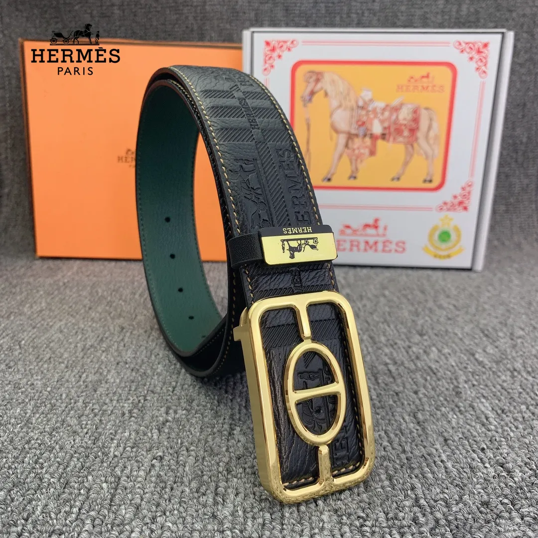 【HERMES】(エルメス) 3.8CM ベルト メンズ