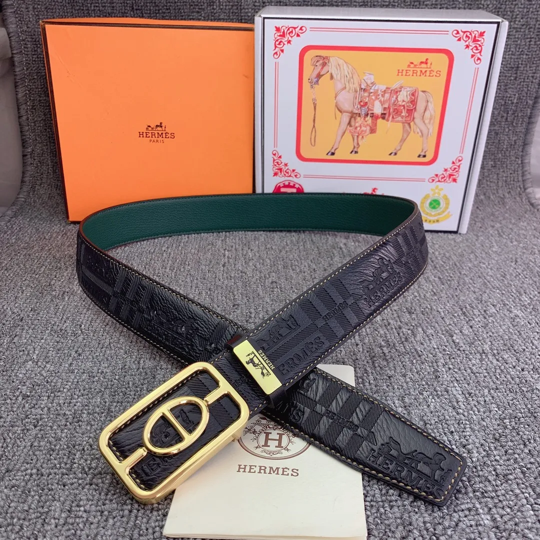 【HERMES】(エルメス) 3.8CM ベルト メンズ