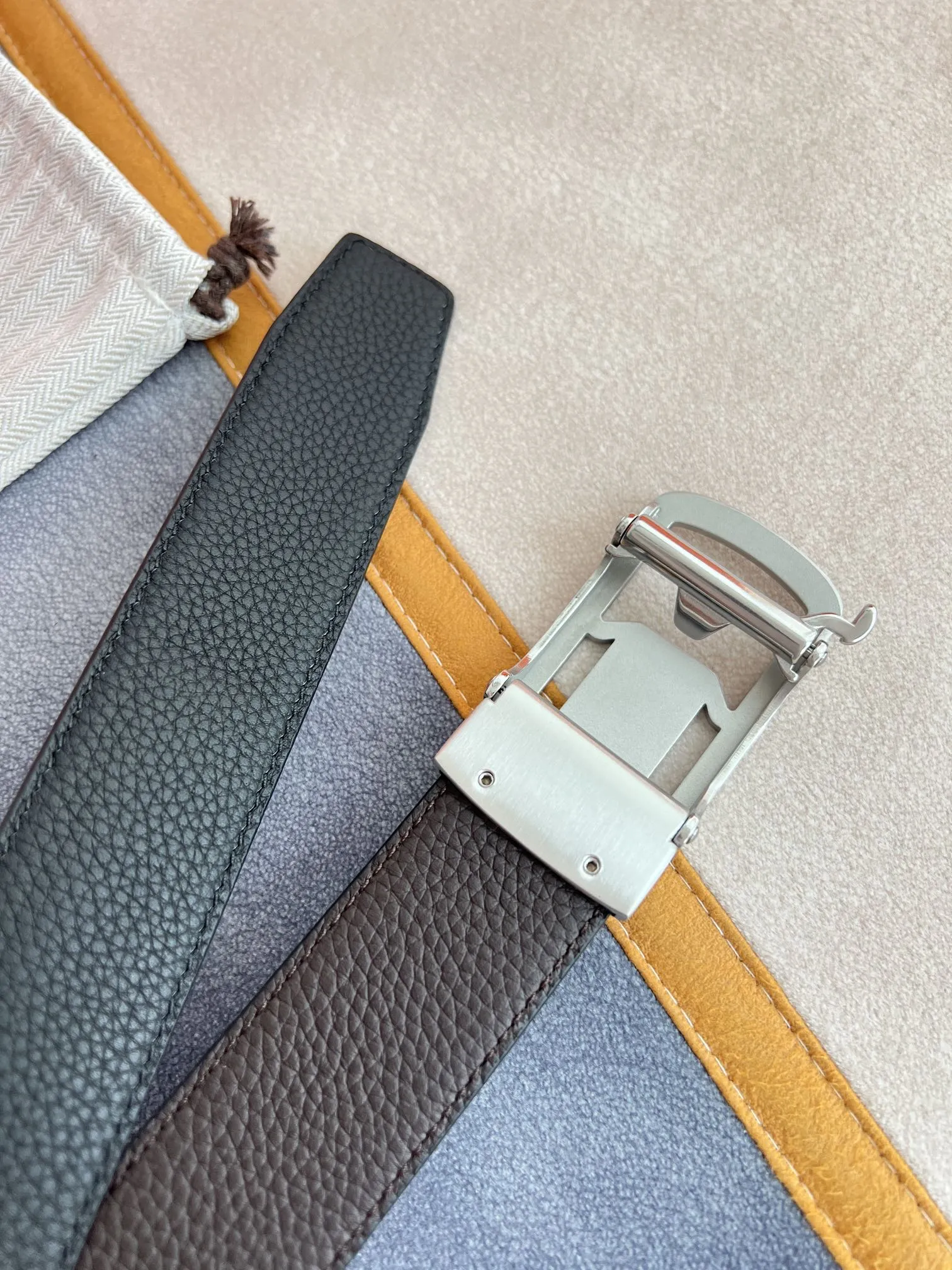 【HERMES】(エルメス) 3.5CM ベルト メンズ