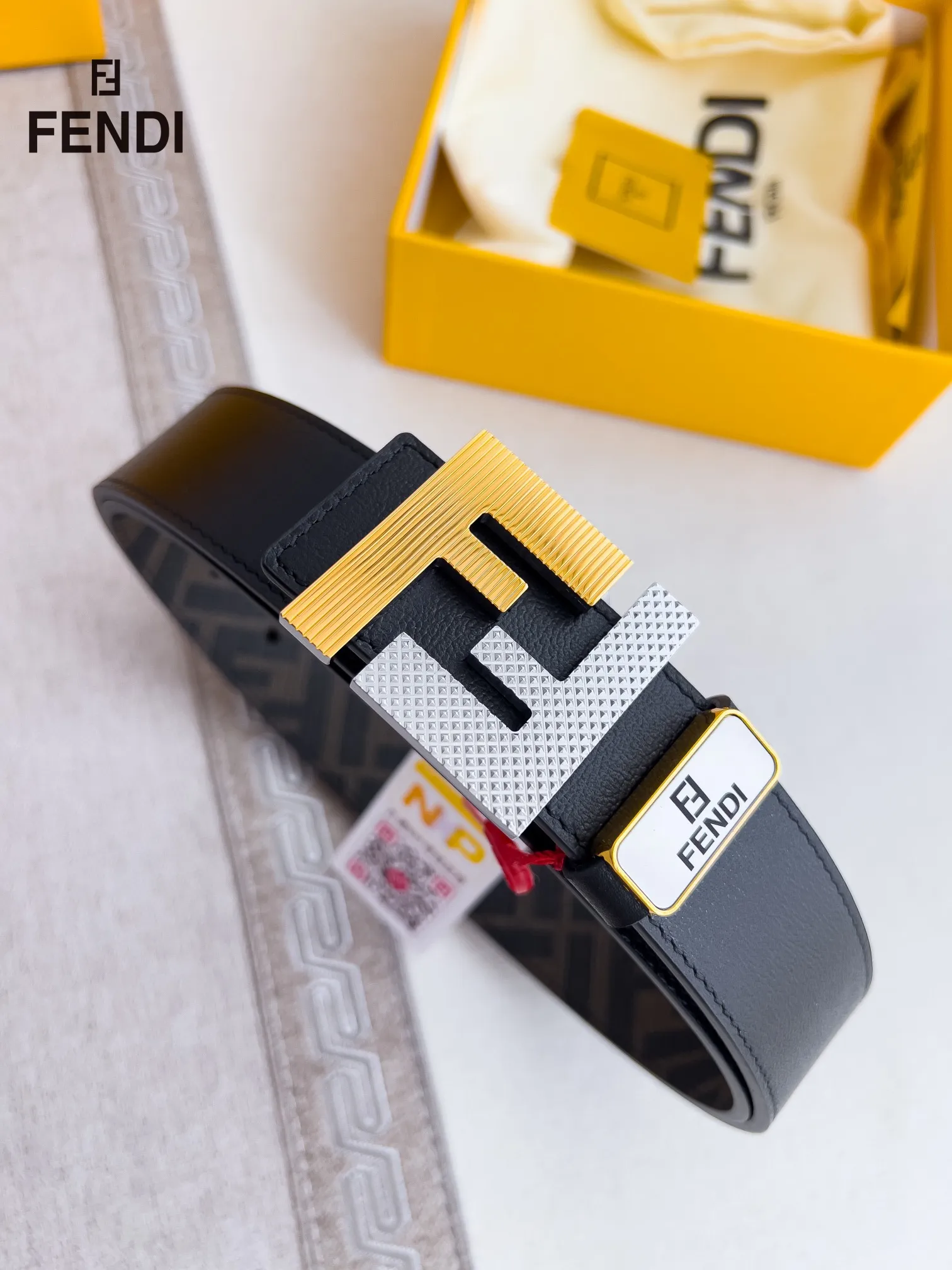 【FENDI】(フェンディ) 3.5cmベルト メンズ 240903