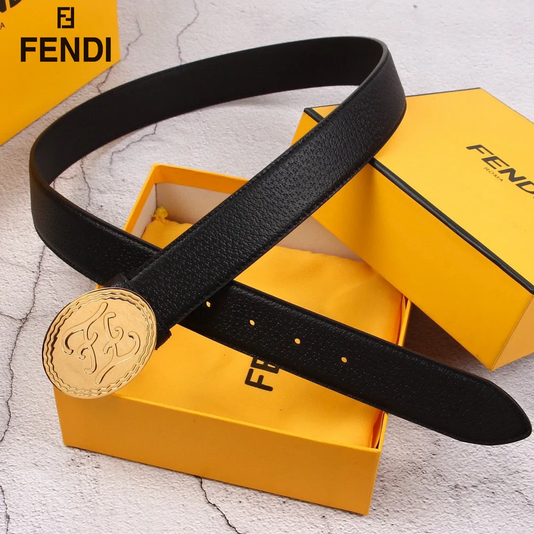 【FENDI】(フェンディ) 3.5cm   ベルト メンズ