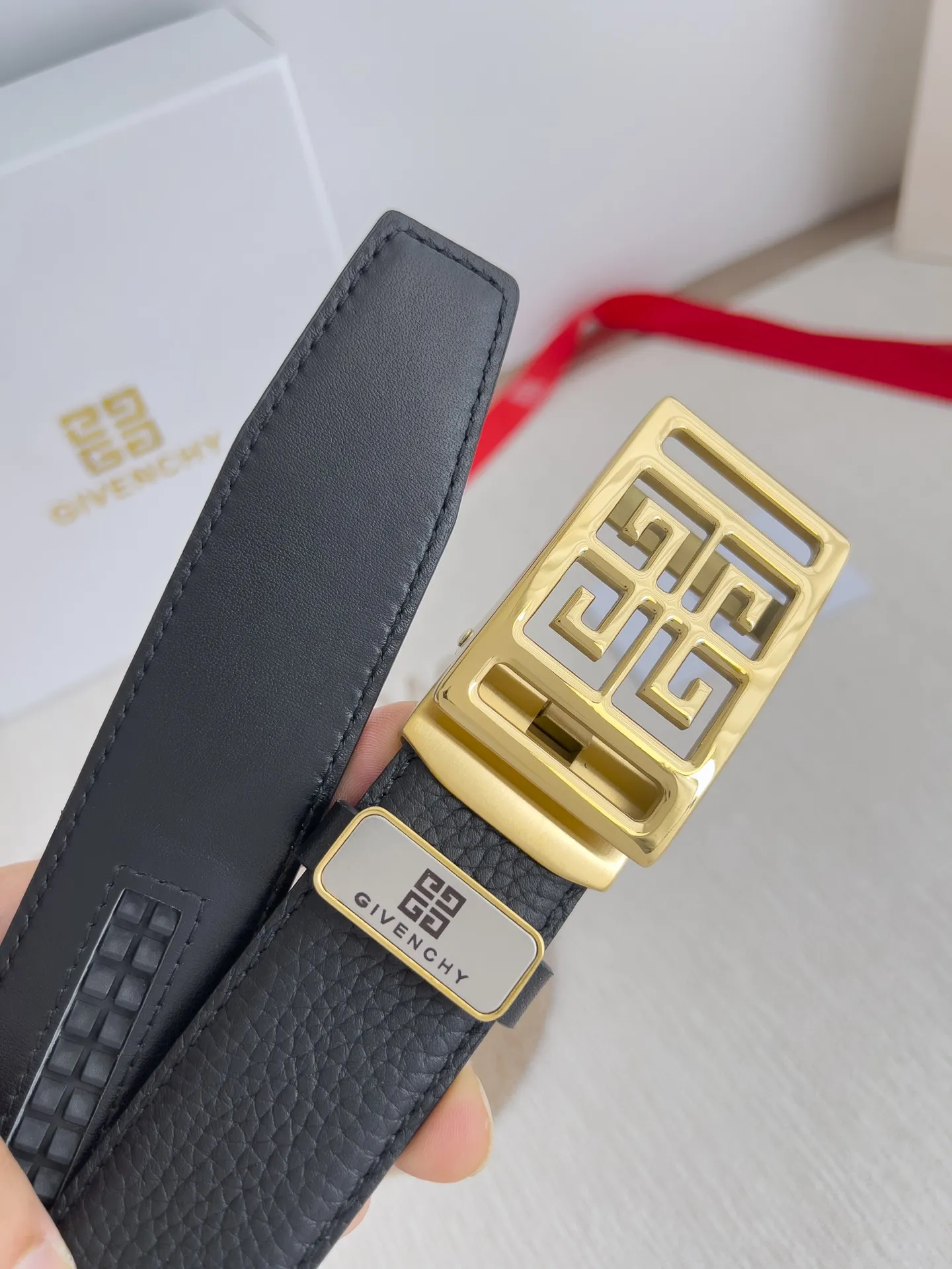 【GIVENCHY】(ジバンシー) 3.5cmベルト メンズ 24706