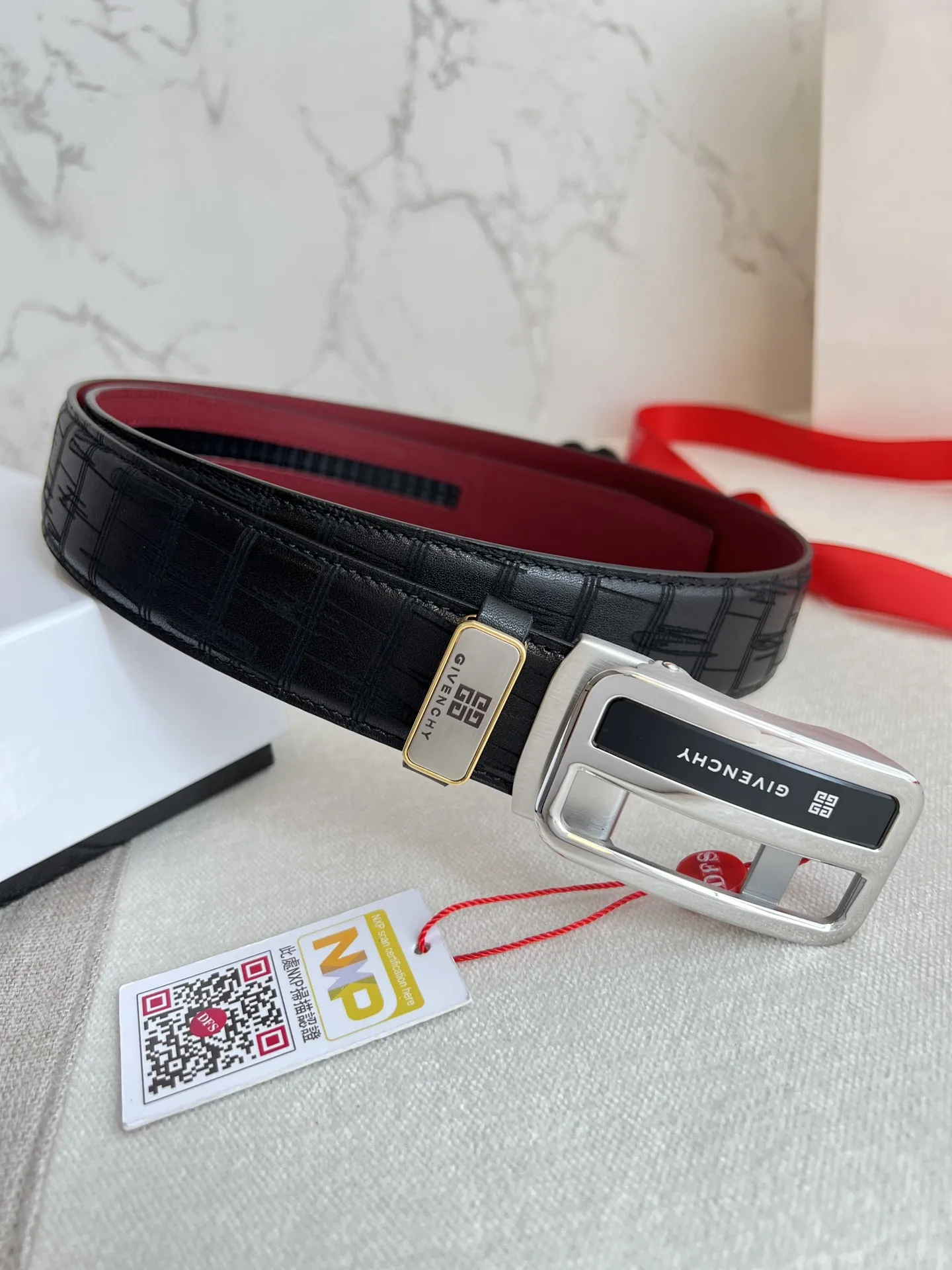 【GIVENCHY】(ジバンシー) 3.5cmベルト メンズ 24706