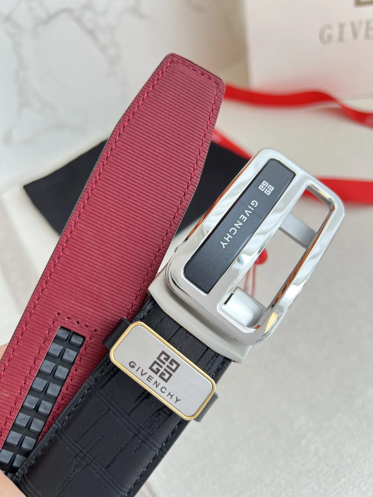【GIVENCHY】(ジバンシー) 3.5cmベルト メンズ 24706