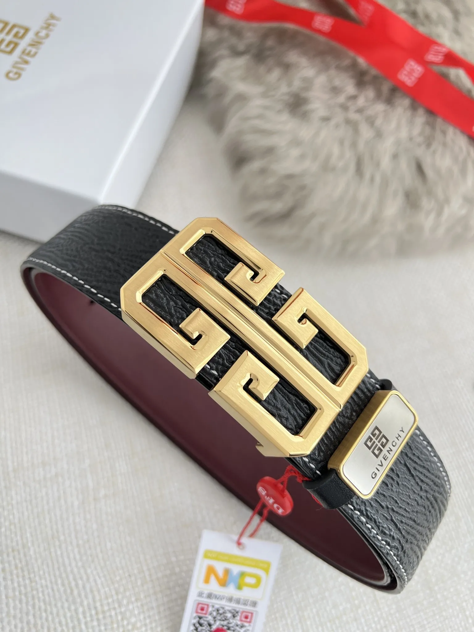 【GIVENCHY】(ジバンシー) 3.8cmベルト メンズ 24706