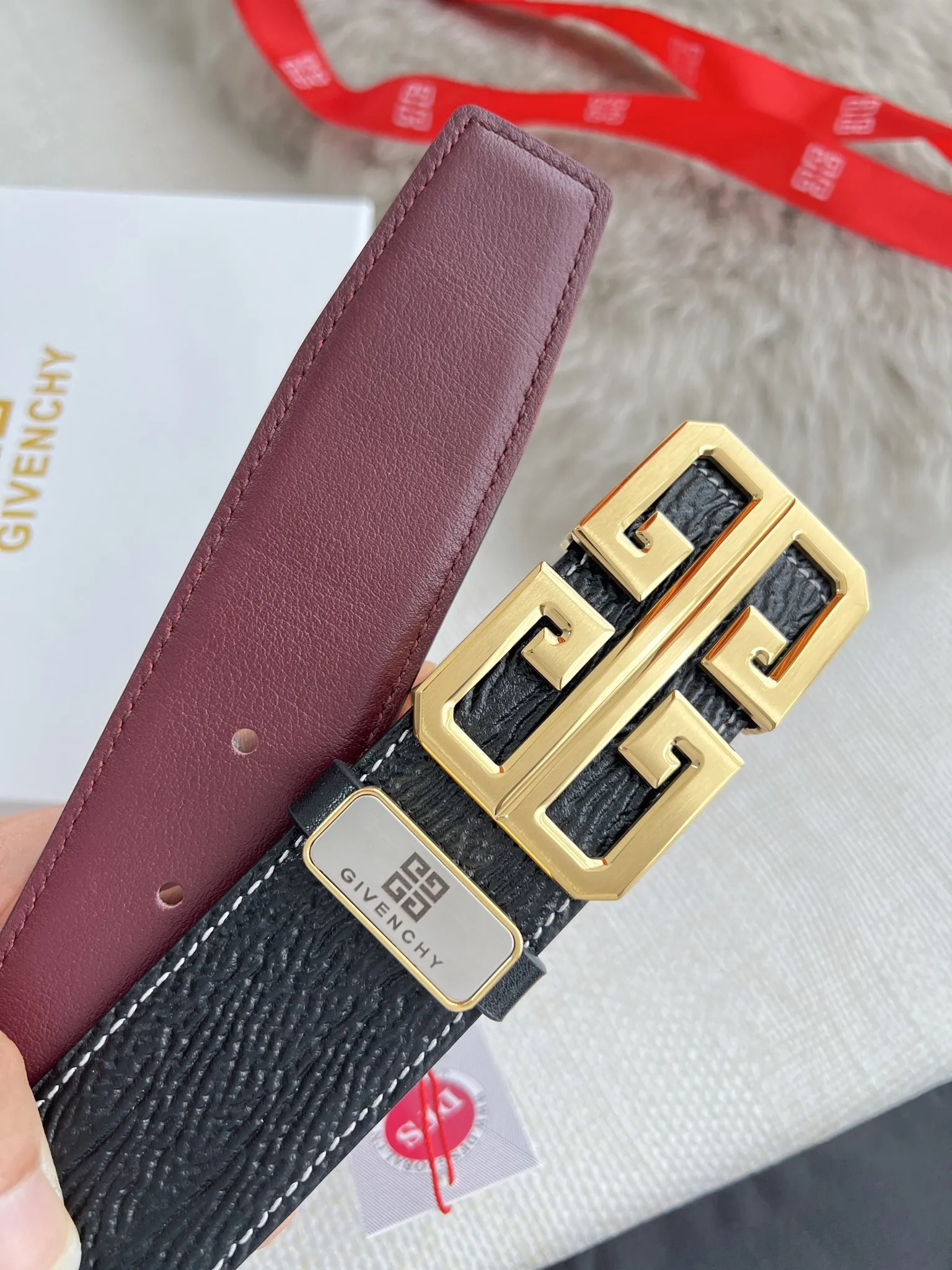 【GIVENCHY】(ジバンシー) 3.8cmベルト メンズ 24706