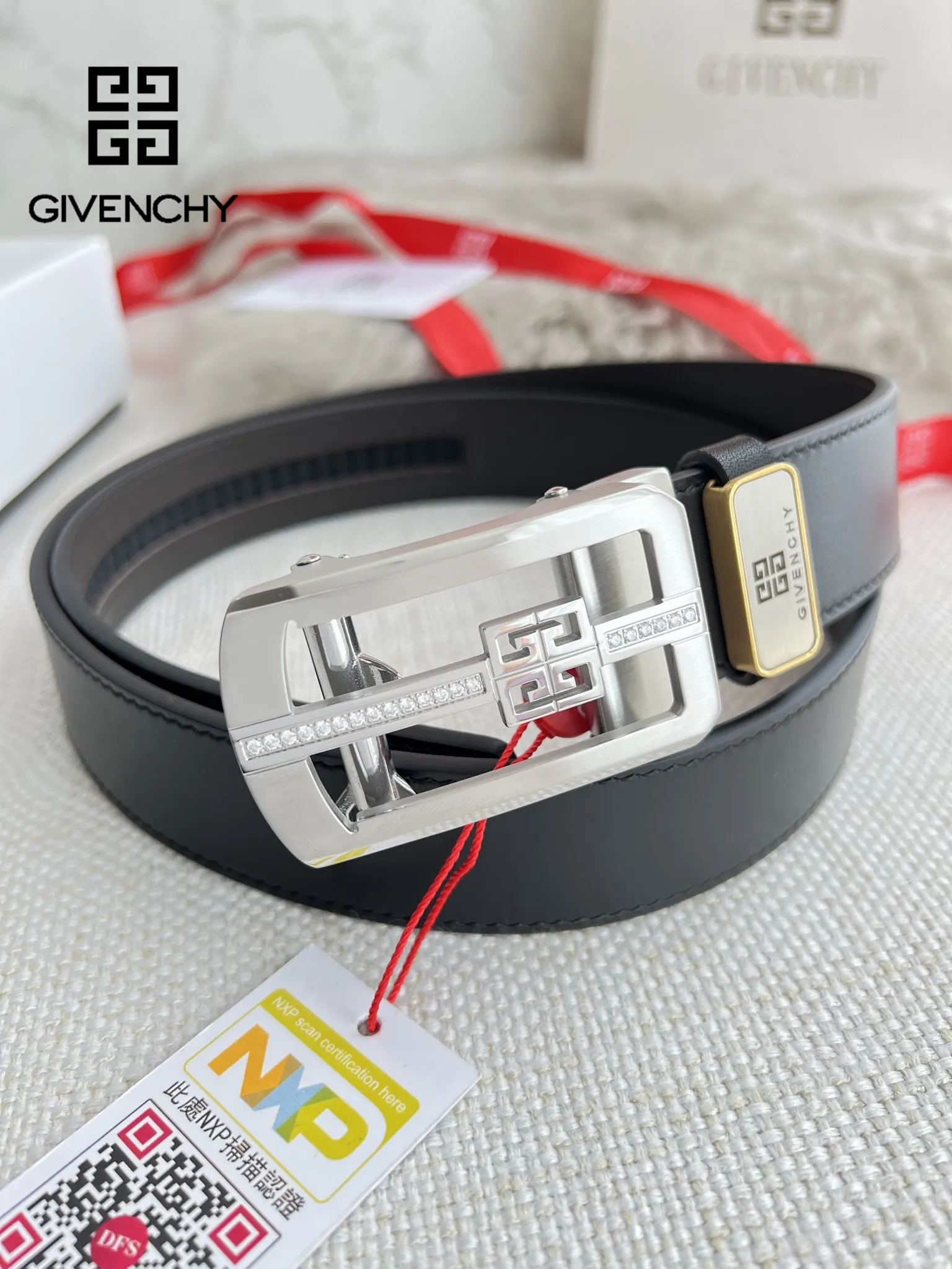 【GIVENCHY】(ジバンシー) 3.5cmベルト メンズ