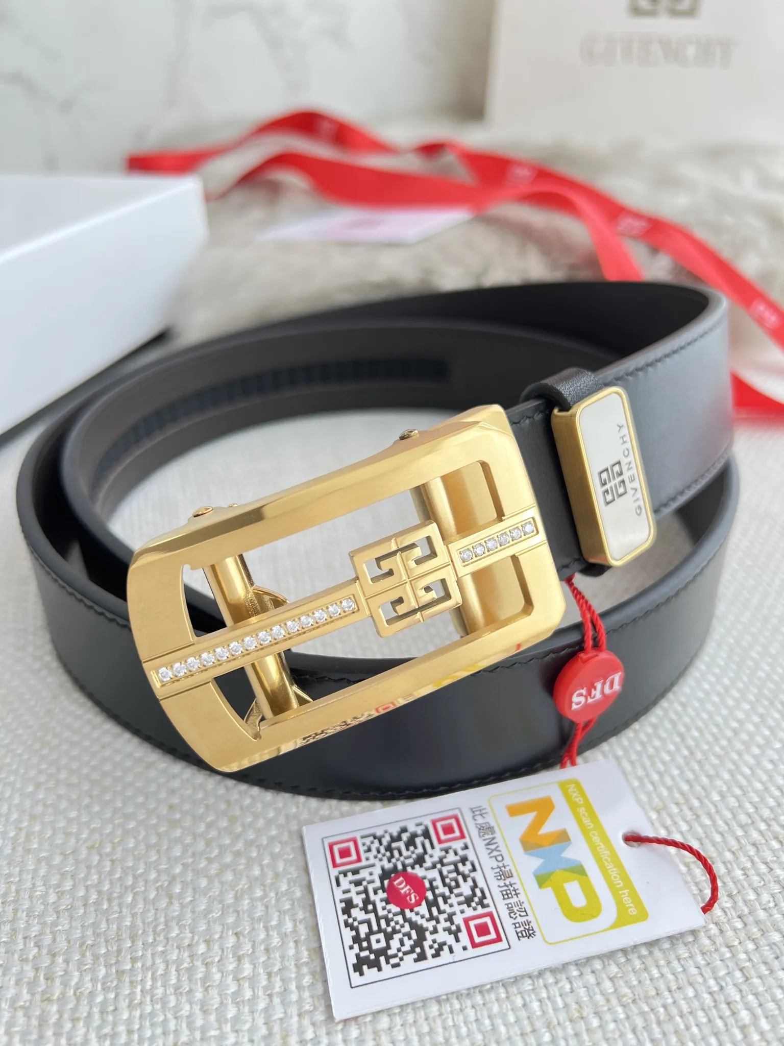 【GIVENCHY】(ジバンシー) 3.5cmベルト メンズ