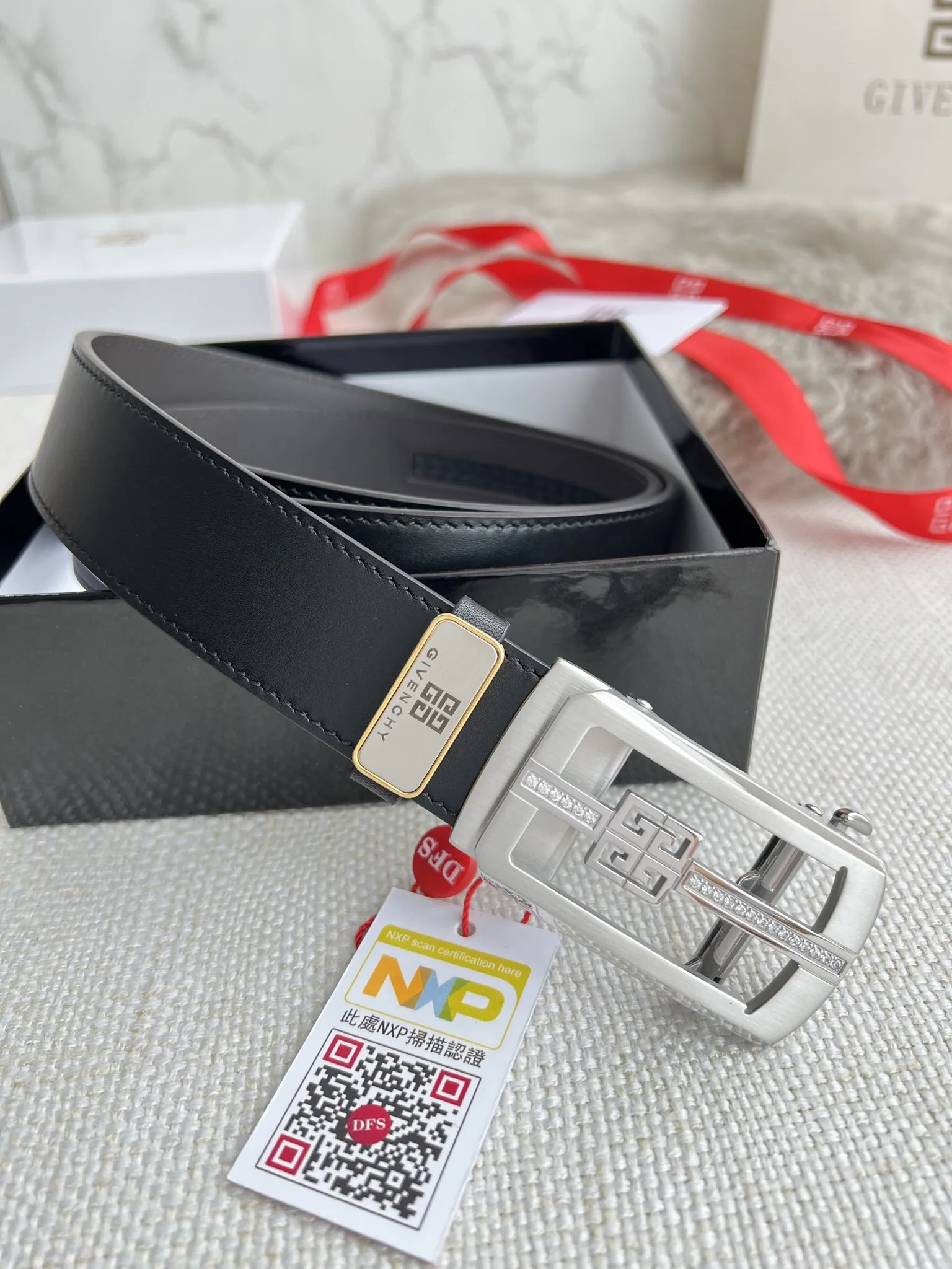 【GIVENCHY】(ジバンシー) 3.5cmベルト メンズ