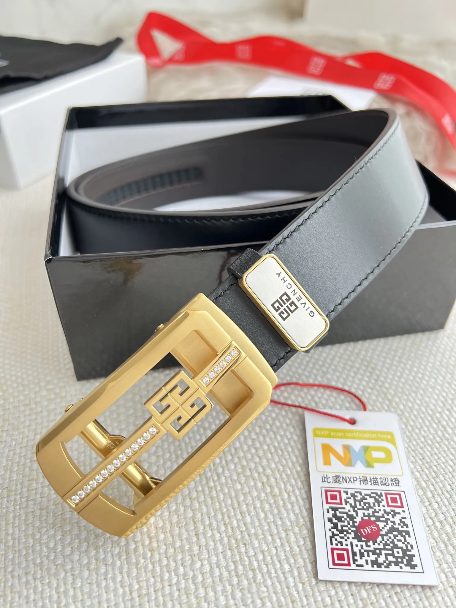 【GIVENCHY】(ジバンシー) 3.5cmベルト メンズ