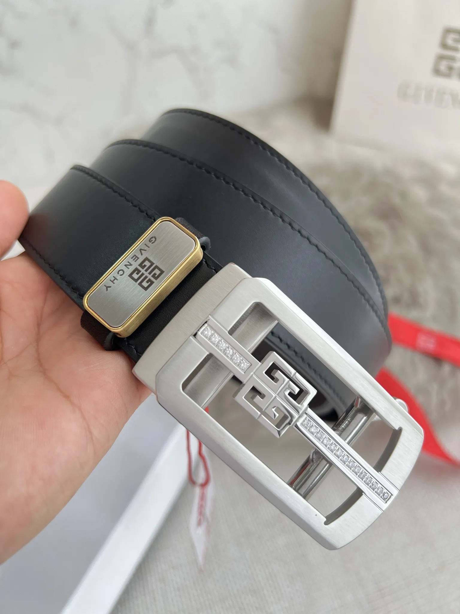 【GIVENCHY】(ジバンシー) 3.5cmベルト メンズ