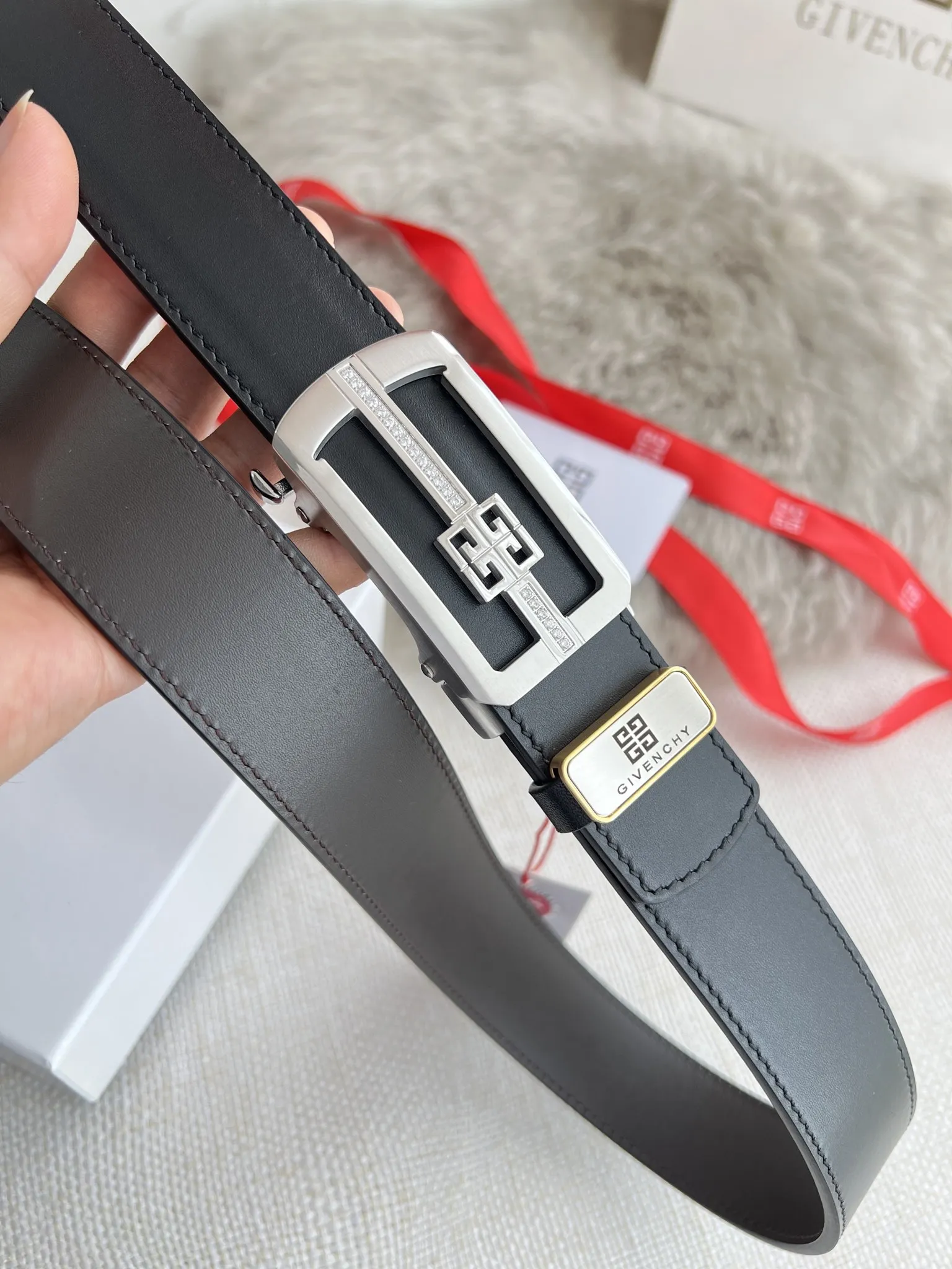 【GIVENCHY】(ジバンシー) 3.5cmベルト メンズ