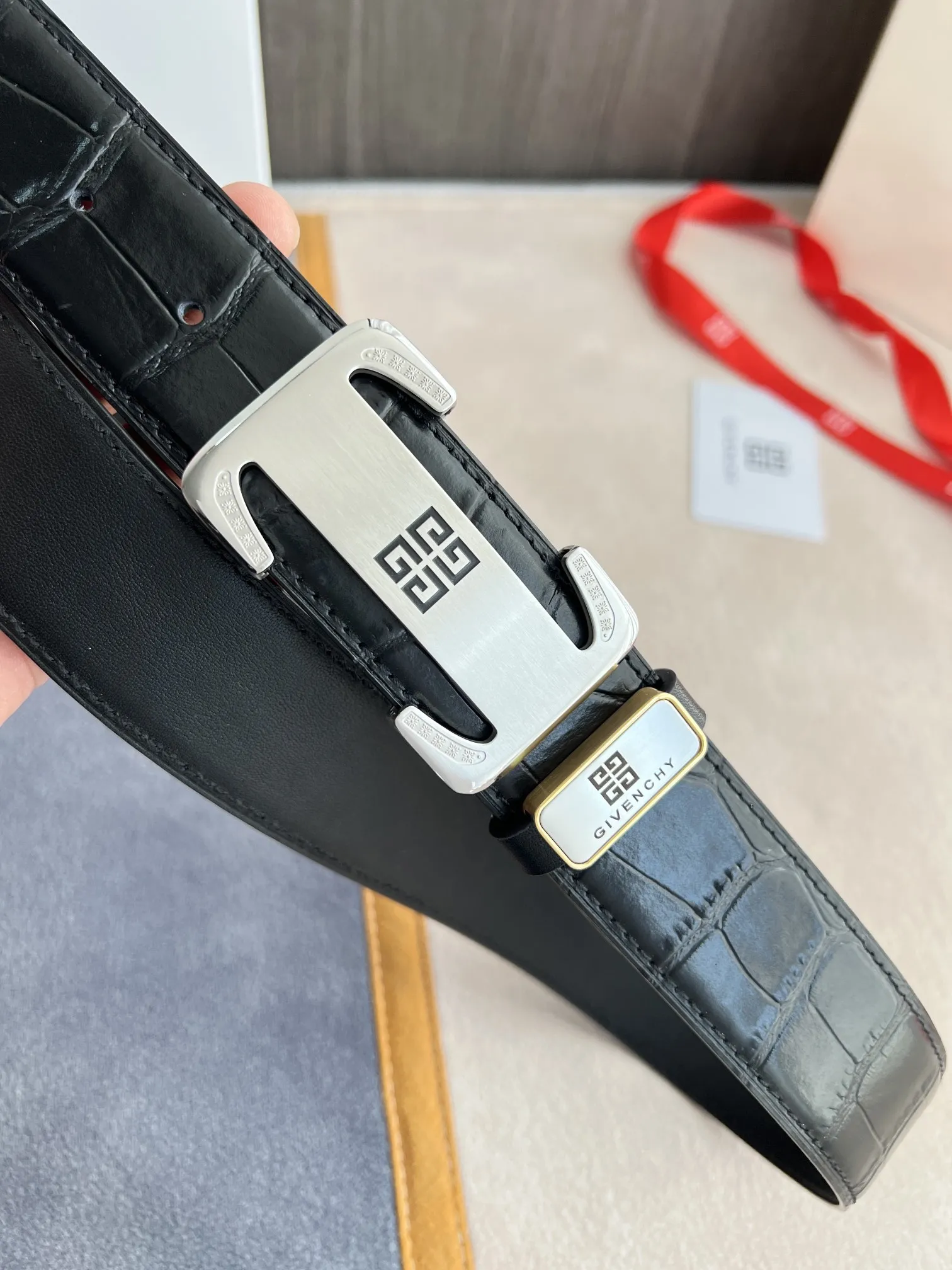 【GIVENCHY】(ジバンシー) 3.5cmベルト メンズ