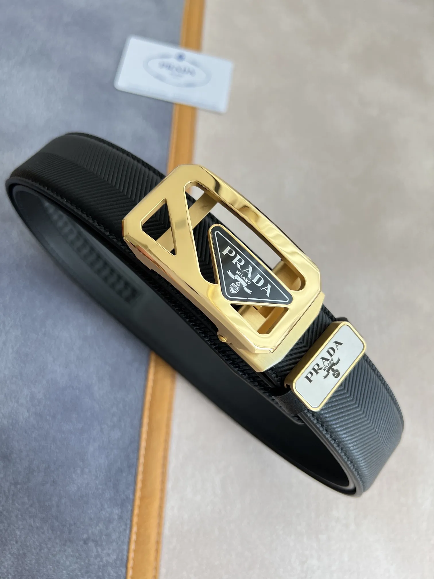 【PRADA】(プラダ) 3.5cmベルト メンズ