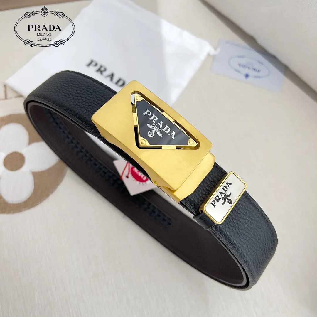 【PRADA】(プラダ) 3.5cmベルト メンズ