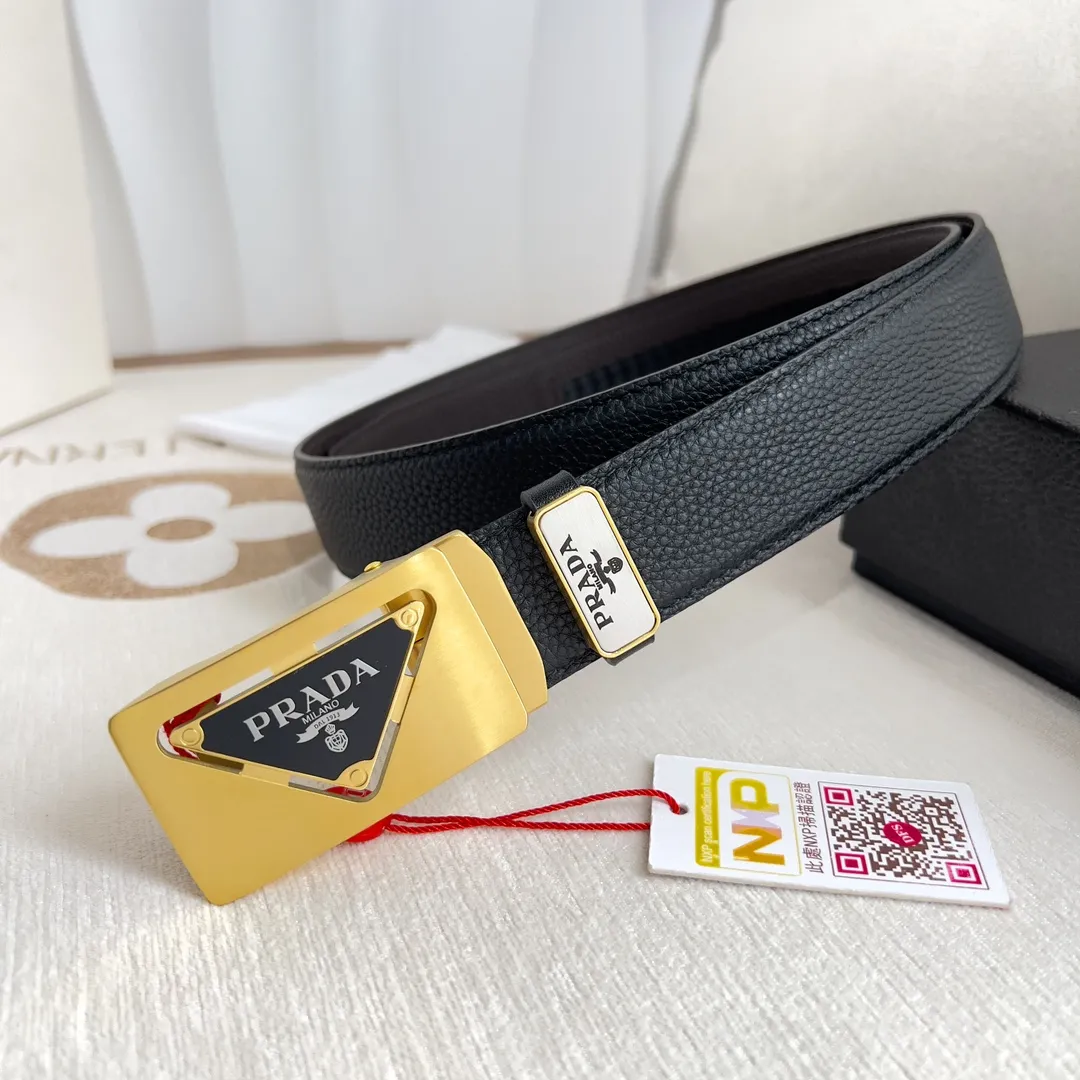 【PRADA】(プラダ) 3.5cmベルト メンズ