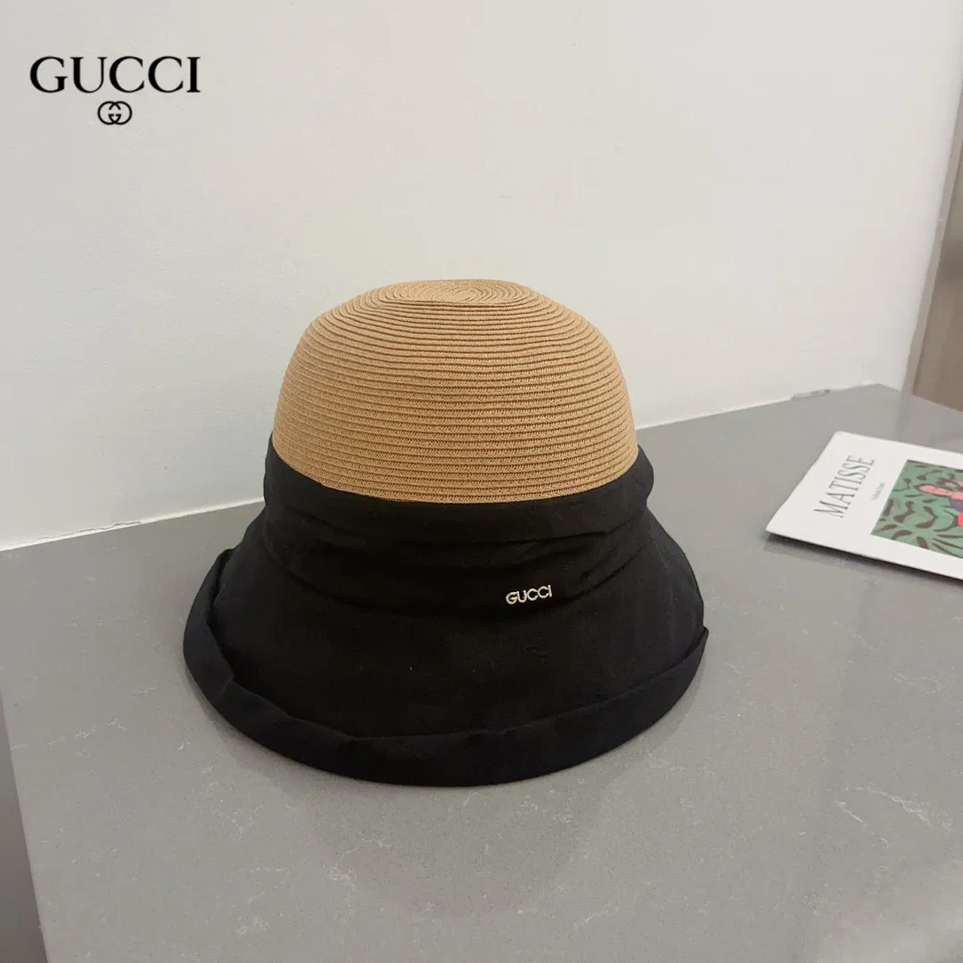 【GUCCI  クッチ】【数量限定】 麦わら帽子