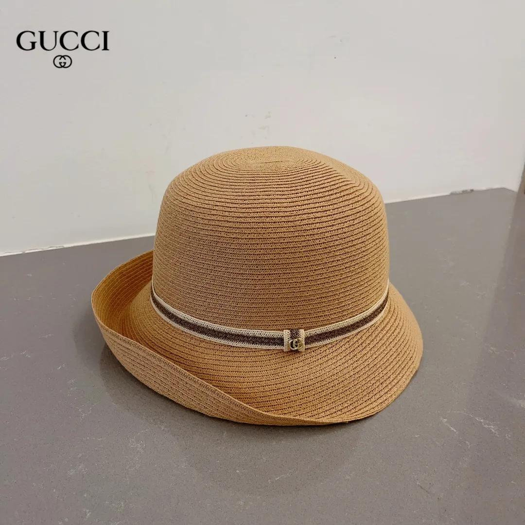 【GUCCI  クッチ】【数量限定】 麦わら帽子